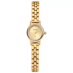 DIMEINA orologio Vintage al quarzo da <span class=keywords><strong>donna</strong></span> piccolo modello di 6068 ovale con cassa in lega e quadrante indicatore - Product Image 5