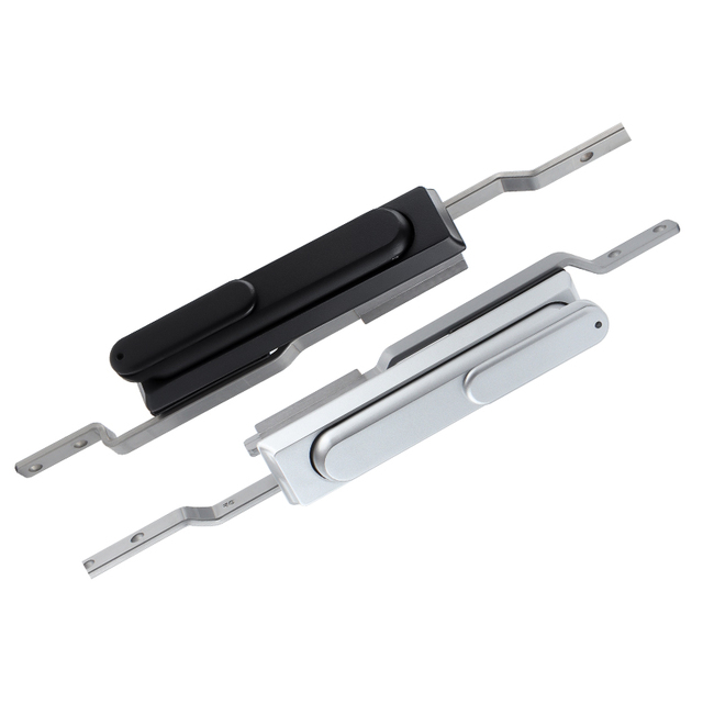 MS840 Industrial Swing Handle Latch, Heavy Duty 3 Point Cabinet Door Lock with Connecting Rod for Outdoor Enclosure