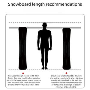 สโนว์บอร์ดสปีดสกีแบบฟรีสไตล์  แบบกว้าง  สามารถปรับแต่งขนาดและสีได้  ผลิตตามแบบที่ลูกค้าต้องการ  ทำจากไม้ป็อปลาร์ - Product Image 2