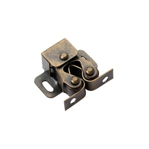 Loquet à ressort JINNATE, loquet à bille en fer, loquet traditionnel pour porte de placard et de cabinet, pour armoire et verrou de placard - Product Image 5
