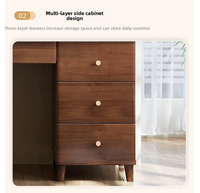 Bureau intégré avec étagère, bureau d'ordinateur pour le télétravail, table d'étude simple pour chambre à coucher