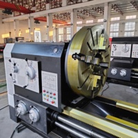 Tour universel de 6 mètres à grande portée, machine de tournage robuste