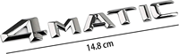 Badges de voiture personnalisés OEM - Lettres en plastique ABS chromé pour l'image de marque automobile