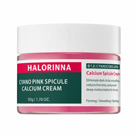 Sérum Rénovateur Doux HALORINNA aux Spicules Roses et Cyanocobalamine – Apaise Intensément les Irritations Environnementales, Lisse les Peaux Inégales et Ternes – OEM