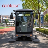 Balayeuse industrielle électrique autoportée S12 avec châssis renforcé et durable pour le nettoyage des poussières et des débris