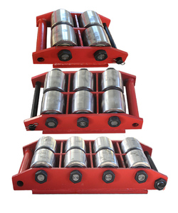 Apoio giratório rotatório plataforma redonda do rolo da carga do carrinho para a máquina que movimenta o equipamento pesado do móvel - Product Image 2