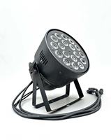 18 projecteurs LED en alliage d'aluminium 18W, éclairage de scène RGBW DMX512 IP33 6000K CRI95, éclairage de scène KTV