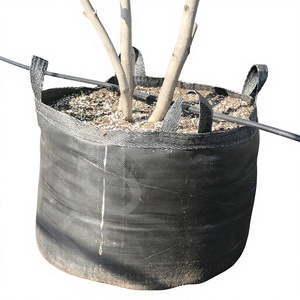 HOKBG sac de culture géotextile écologique de haute qualité grands arbres plantation 1000 litres sac géotextile tissé pp <span class=keywords><strong>pour</strong></span> arbres - Product Image 1