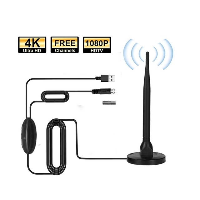 Factory Price OEM ODM Tv Aerial Digital Hdtv Antena Indoor Tv Anteny Omni Anteni Rotating Stick Magnetic Tv Antenna