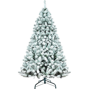 Árbol de Navidad Artificial de Alta Calidad de 1.5m, 1.8m, 2.1m, 2.3m, con Bisagras, de PE/PVC, con Efecto Nieve, Resistente al Fuego y Ecológico - Product Image 1