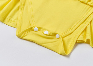 Stampa personalizzata del bambino estate vestito di bambù <span class=keywords><strong>per</strong></span> bambine tuta tutina abito a maniche corte a spirale vestito <span class=keywords><strong>per</strong></span> <span class=keywords><strong>neonata</strong></span> - Product Image 6