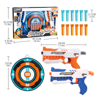 Pistolets à ventouse à balle molle de haute qualité sans danger pour une utilisation en extérieur cible planant Crack Shot Games Party Game