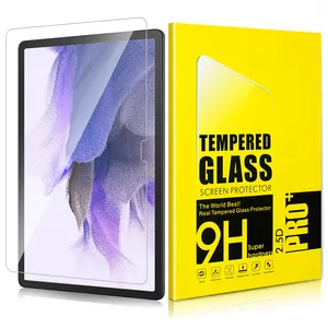 9 שעתי מזג זכוכית עבור Samsung S6LITE P610 S7 FE T730 T736 S7FE T870 S7plus T976 A7 T500 Tablet הגנה מסך מגן