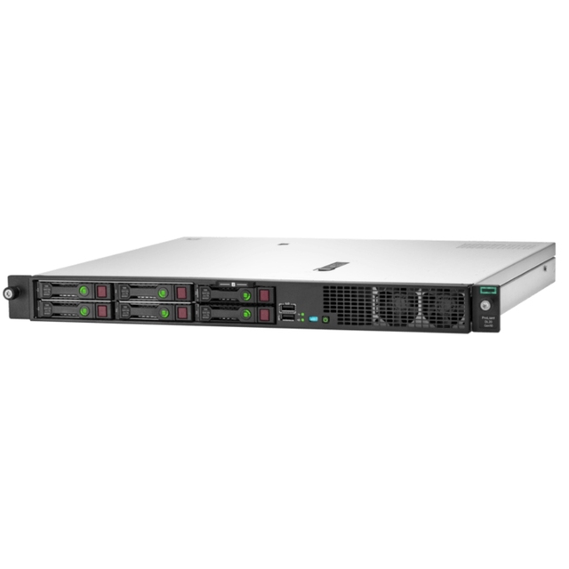 HPE DL20 Gen10 1U Single-Socket Rack Server Intel Xeon E-2200 DDR4 4-DIMM 64GB ILO5 Lightweight Refurbished Stock