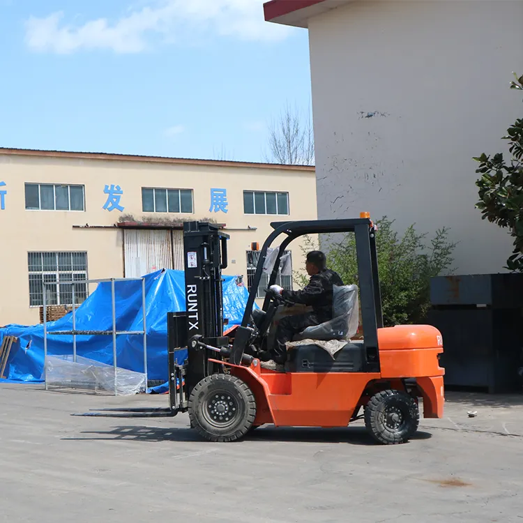 Runtx HOT SALE Lower Price 3 Ton 3.5 Ton 5 Ton Montacargas Diesel Forklift In Stock On Sale