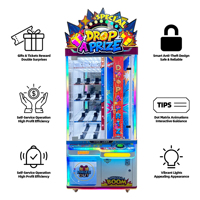 Machine d'arcade Leon Drop a Prize Special Redemption, machine d'arcade à griffes pour centre commercial et salle de jeux