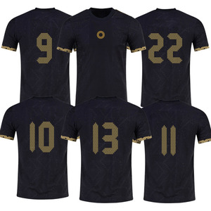 Venta Directa <span class=keywords><strong>de</strong></span> Fábrica, Jersey <span class=keywords><strong>de</strong></span> Fútbol <span class=keywords><strong>de</strong></span> Verano <span class=keywords><strong>de</strong></span> Manga Corta Negro, Transpirable, 100% Poliéster, del Club Americano Raúl <span class=keywords><strong>de</strong></span> la Liga Mexicana Gold Cup - Product Image 1