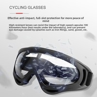 Lunettes coupe-vent de ski rétro X400 Lunettes de masque de cyclisme et de moto en plein air
