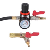Kit de test de fuites pour système turbo 18 pièces, testeur de fuites de turbocompresseur, outil de détection du système de poulie de réparation