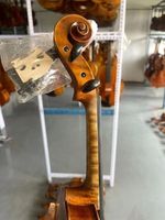 4/4 Handmade Violin Strong Tone Student Violin Full Size Spruce and Maple Wood Violino Powerful Sound with a Free Violin case