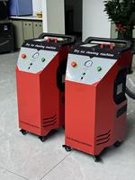 Machine de nettoyage automobile industrielle sans contact au laser, machine à glace, sablage à glace sèche, détartrage, sablage, débavurage, pompe, moteur
