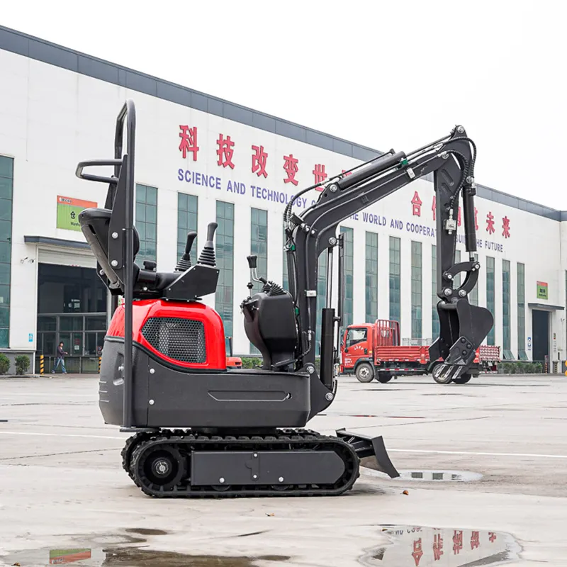 Reliable China Hot Sale Reliable Cheaper Compact Excavator 1.0T Multifunctional Mini Excavator