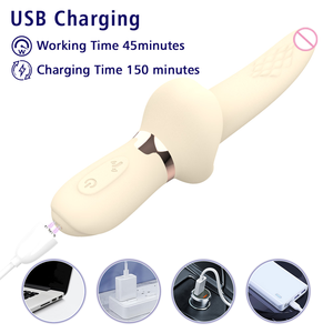 7周波数デュアルモーター防水刺激繊細な舌タッチバイブレーター - Product Image 5