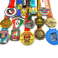 Médailles personnalisées pour les sports de basketball, pickleball, football, course à pied, natation, en alliage de zinc 3D, design personnalisé
