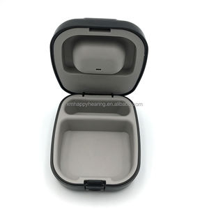 Estuche de Transporte de Alta Calidad y Conveniente para Kits BTE/CIC/FP, Material ABS Blanco, HappyHearing - Product Image 3