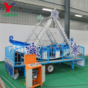 Manège <span class=keywords><strong>pirate</strong></span> mobile pour enfants Zhengzhou Yueton avec remorque, manèges de divertissement montés sur remorque - Product Image 2