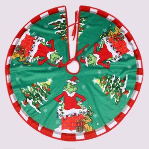 2026Factory Wholesale Fashion Decoration Greentown Online, New European Hotel Christmas <b>Tree</b> <b>Skirt</b> Indoor - Product Image 4