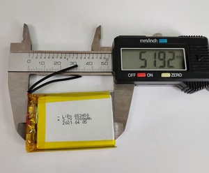 353450 453450 553450 753450 853450 953450 <span class=keywords><strong>653450</strong></span> 3,7 В 1000 мАч литий-ионный полимерный аккумулятор с Pcb - Product Image 2