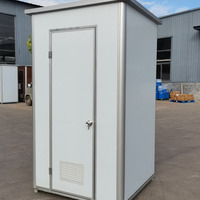 Toilettes mobiles intégrées personnalisables, écologiques, durables, modernes, faciles à installer, préfabriquées, portables, pour l'extérieur