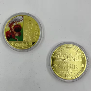 เหรียญเคลือบทอง 24k ลายอนิเมะมังงะ <span class=keywords><strong>SLAM</strong></span> <span class=keywords><strong>DUNK</strong></span> จากญี่ปุ่น 5 แบบ ราคาธรรมดา - Product Image 4