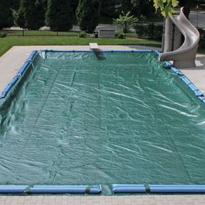 Couverture d'hiver solide en PE personnalisée en Offre Spéciale avec corde en acier et verrouillage de <span class=keywords><strong>fixation</strong></span> pour <span class=keywords><strong>piscine</strong></span> hors sol - Product Image 3
