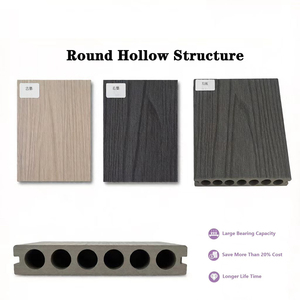 Plancher composite de haute qualité prêt à être expédié, revêtement de sol extérieur, terrasse extérieure en WPC, installation facile - Product Image 2