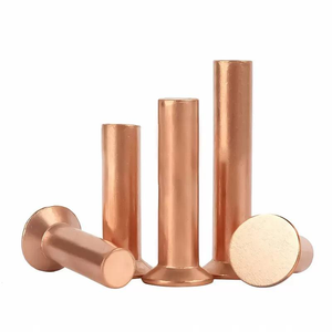 China Factory copper countersunk solid rivet M2M8 Hot <b>Sale</b> flat head <b>stamped</b> M3M4M5M6 general purpose <b>for</b> industrial - Product Image 1