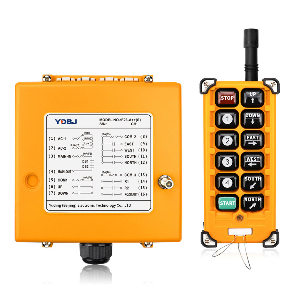 1 transmitter and 1 receiver