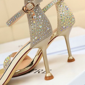 Sandalias de Tacón para Mujer, Último Diseño, Proveedor de Zapatos, Moda Retro, Sandalias con Logotipo Personalizado 2025, Tacones para Mujer - Product Image 5