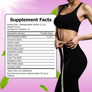 Oem Odm Slim Tea With Cinnamon Immune Health Metabolism Support Digestive Wellness Regularity Boosts Digestive Slimming Tea - Product Image 2