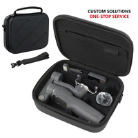 Borsa portaoggetti in EVA per DJI Osmo Mobile 8, organizer portatile antiurto con tracolla, inserto in schiuma e tasca in rete - Produzione di fabbrica
