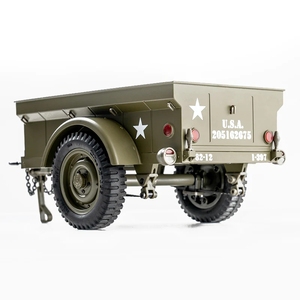 อะไหล่รถจี๊ป RocHobby Willys ขนาด 1/6 รุ่น <span class=keywords><strong>1941</strong></span> MB ปืนต่อต้านรถถัง/ รถพ่วง/ ปืนกล/ หลังคาผ้าใบ สำหรับรถ Crawler ของกองทัพ - Product Image 6