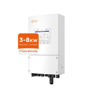 Solis 8kw 1-ph hibrid 48V invertör stok fiyat S6-EH1P8K-L-PLUS 8kva Inversor ev güneş enerjisi tek fazlı depolama invertör - Product Image 1