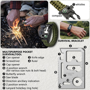 Mới Nâng Cấp Khẩn Cấp 145 Trong 1 <span class=keywords><strong>Survival</strong></span> <span class=keywords><strong>Kit</strong></span> Hoang Dã Cắm Trại Phiêu Lưu Động Đất Lớn Đi Bộ Đường Dài Ba Lô Viện Trợ Đầu Tiên Bộ Dụng Cụ - Product Image 5