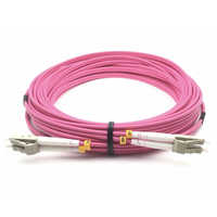 Kabel Patch Fiber Optik FTTH LC/UPC ke SC/UPC Panjang Sesuai Pesanan, Single dan Multi Mode OS2 9/125um Duplex