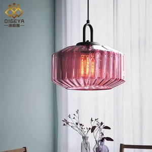 Dropshipping Shopify <b>Modern</b> Minimalist Colorful Glass Pendant <b>Light</b> For Dining Room Bar Cafe Creative Elegant <b>Ceiling</b> Lamp - Product Image 5