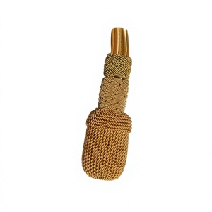 Premium Sword Knot Lanyard Custom Ceremonial Sword Knot Decorative Uniform Accessory High Quality <b>Cord</b> Tassel Design Wholesale - Product Image 1