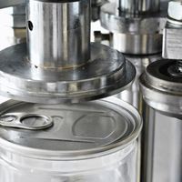 Machine de scellage de boîtes métalliques verticale électrique en acier inoxydable