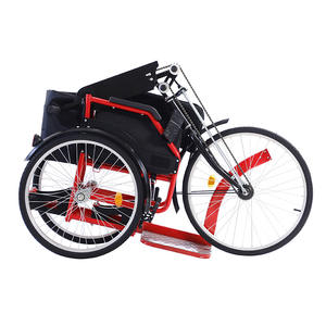 Handbike électrique à manivelle tricycle handicapé pliant tricycle fauteuil roulant manuel pour handicapés - Product Image 2