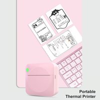 Imprimante thermique de poche C17 Mini BT sans encre 200 DPI pour étiquettes autocollantes, impression de photos, mémos et textes, papier photo HD, stock 58 mm